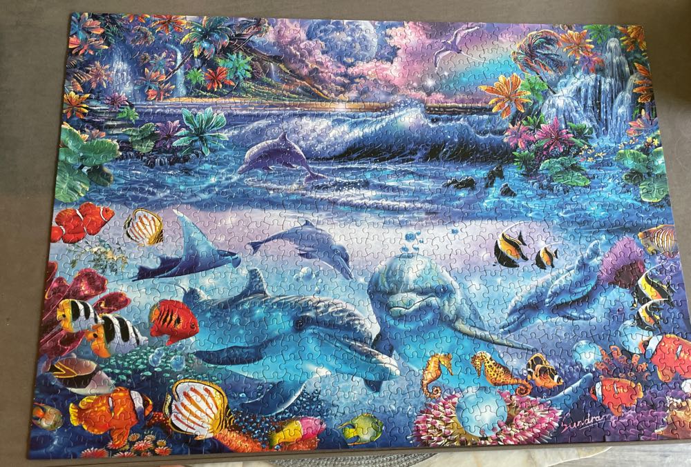 Tropical Dream - Ceaco puzzle collectible [Barcode 021081333023] - Main Image 3