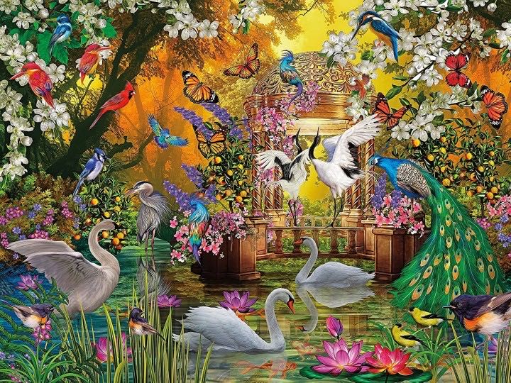 Secret Garden - Ceaco puzzle collectible [Barcode 021081340465] - Main Image 2