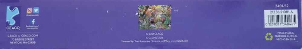 Secret Garden - Ceaco puzzle collectible [Barcode 021081340465] - Main Image 3