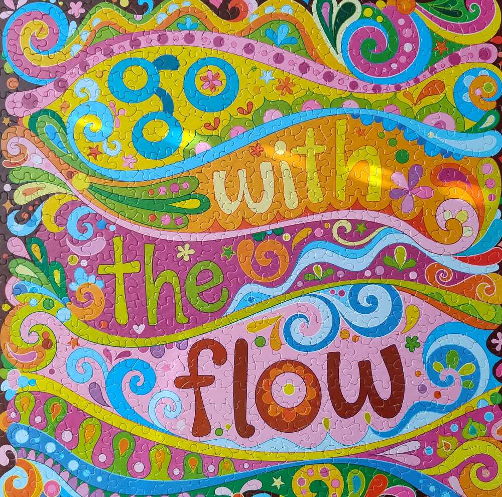 Go With The Flow - Ceaco puzzle collectible [Barcode 021081231350] - Main Image 2