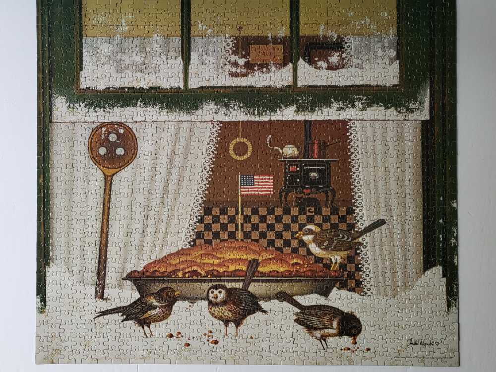 Bird Pie (UV) NFT - Milton Bradley puzzle collectible [Barcode 032244046797] - Main Image 2