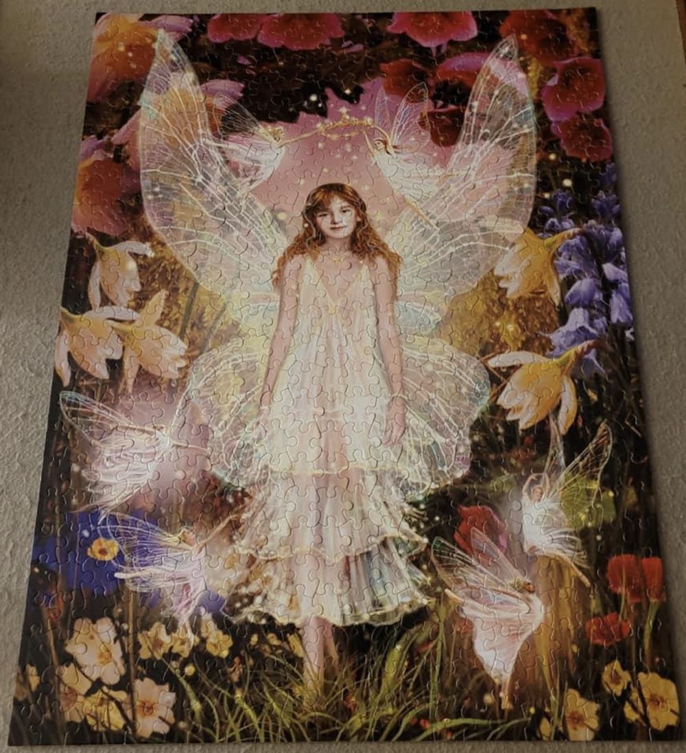 Fairy Crowning-TRADED - White Mountain Puzzles puzzle collectible [Barcode 724819249510] - Main Image 2