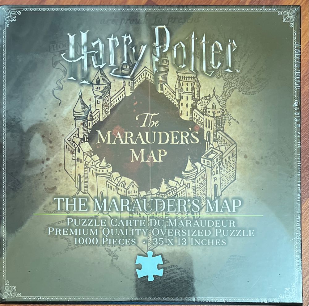 Harry Potter The Marauder’s Map  puzzle collectible - Main Image 2