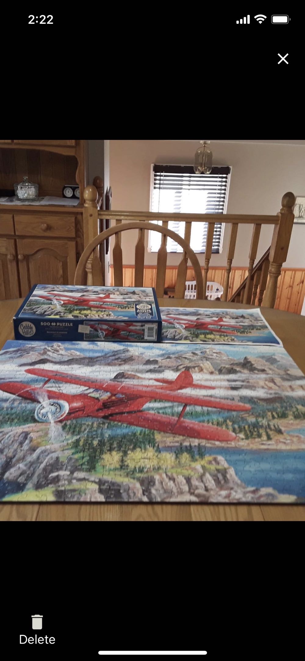 Beechcraft Staggerwing - Cobble Hill 🇨🇦 puzzle collectible [Barcode 625012851022] - Main Image 2