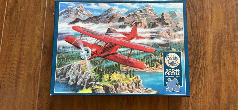 Beechcraft Staggerwing - Cobble Hill 🇨🇦 puzzle collectible [Barcode 625012851022] - Main Image 3