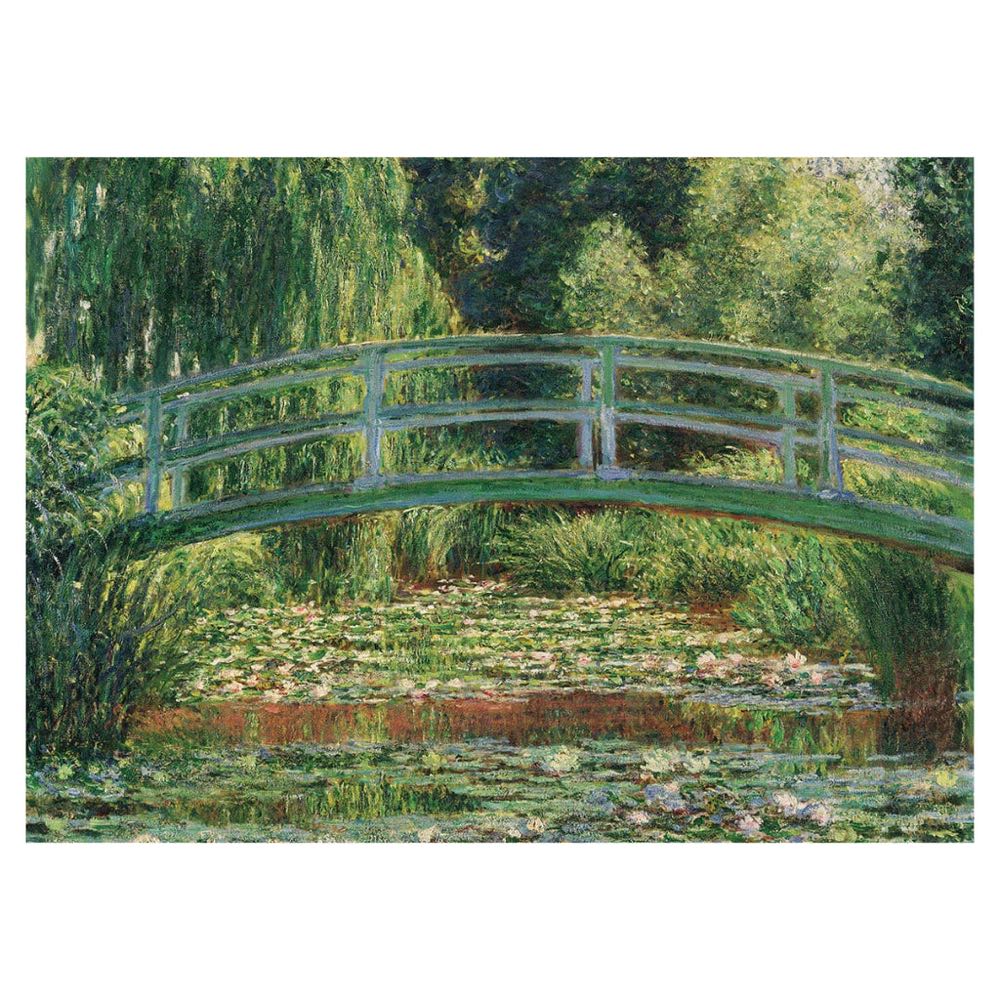 Claude Monet: The Japanese Footbridge - Eurographics puzzle collectible [Barcode 628136608275] - Main Image 3