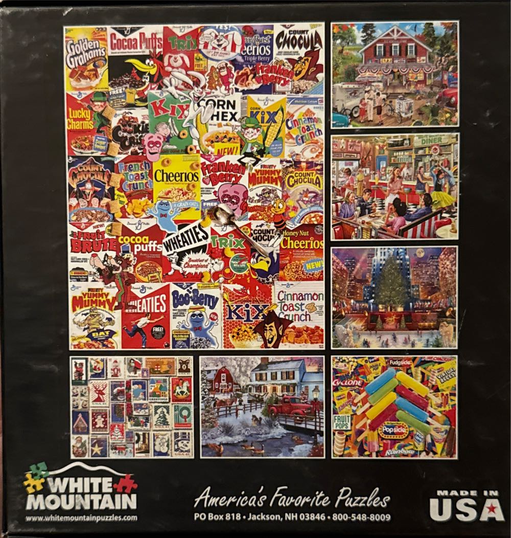 The Holidays - White Mountain puzzle collectible [Barcode 724819265527] - Main Image 4