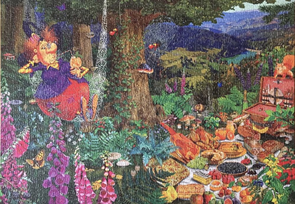 The Witch Picnic - Bluebird Puzzle puzzle collectible [Barcode 3663384704185] - Main Image 3