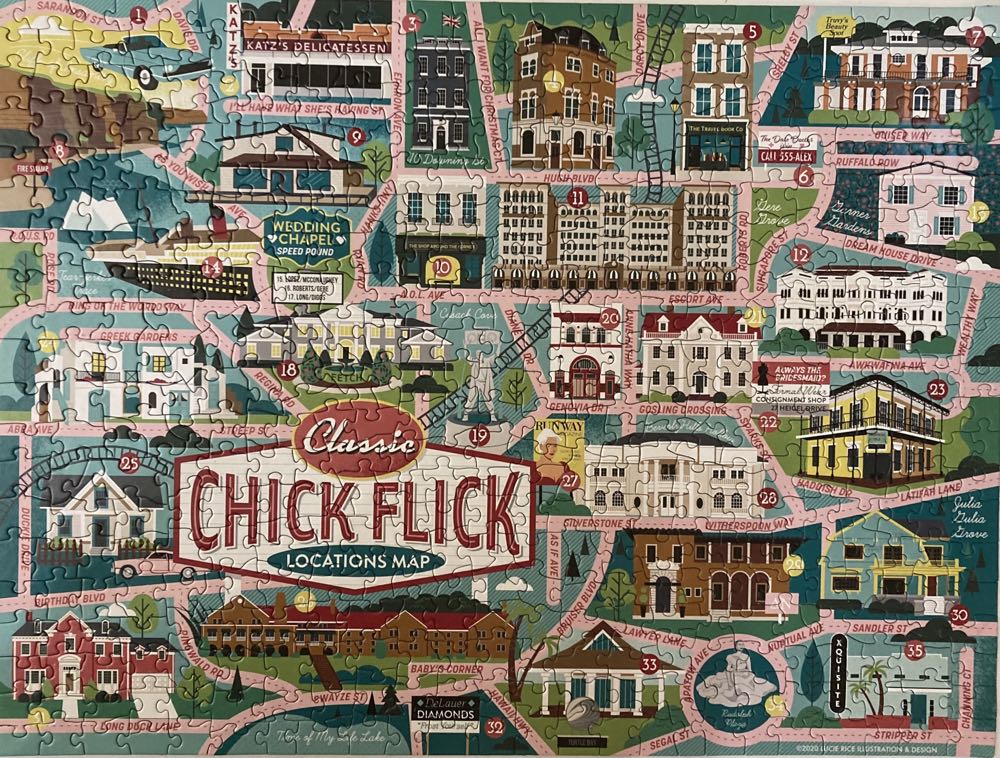 Chick Flick - True South puzzle collectible [Barcode 787790890751] - Main Image 2