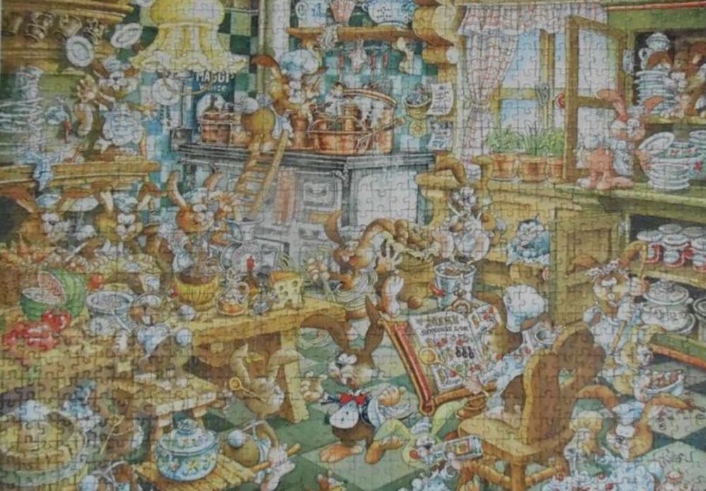 Nouvelle Cuisine Rare - Heye Puzzle puzzle collectible [Barcode 4001689087562] - Main Image 4