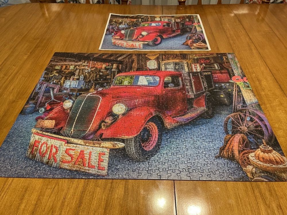 Simple Life — Completed - Ceaco puzzle collectible [Barcode 021081280099] - Main Image 2