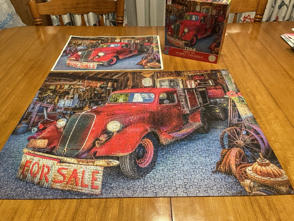 Simple Life — Completed - Ceaco puzzle collectible [Barcode 021081280099] - Main Image 3