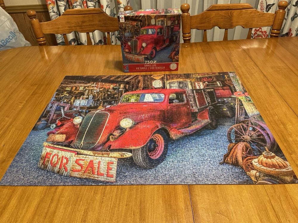 Simple Life — Completed - Ceaco puzzle collectible [Barcode 021081280099] - Main Image 4