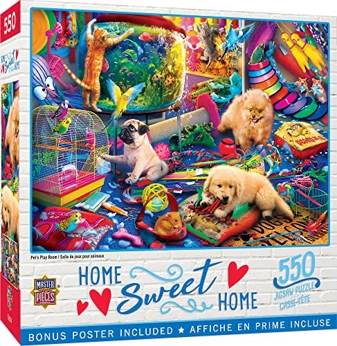 Pet’s Play Room Home Sweet Home Shop Bins - MasterPieces puzzle collectible [Barcode 705988322969] - Main Image 1
