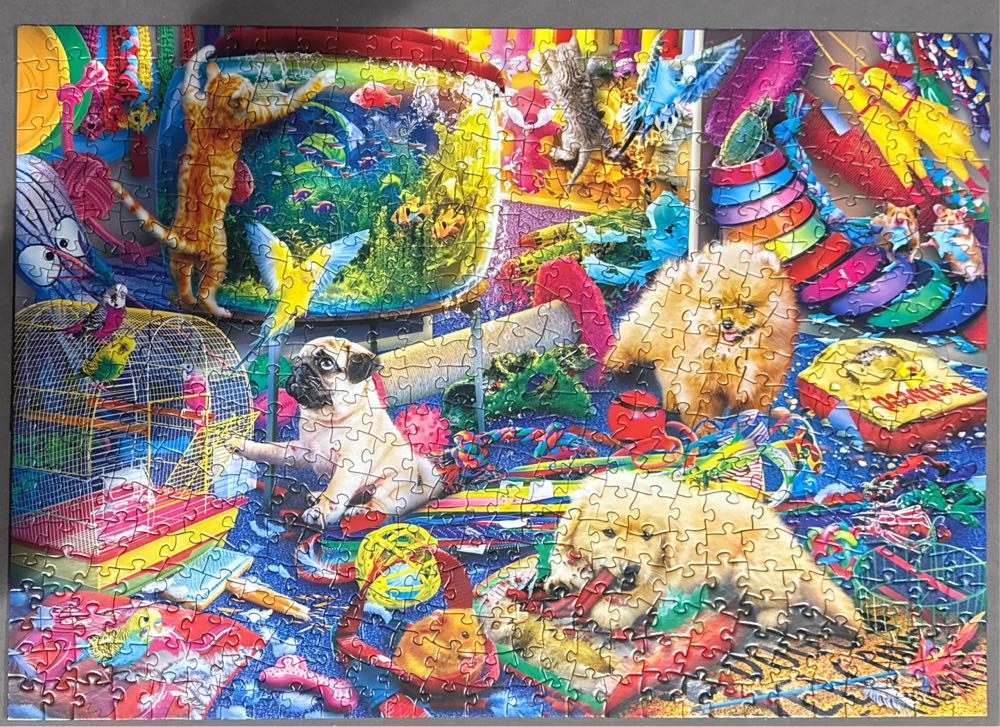 Pet’s Play Room Home Sweet Home Shop Bins - MasterPieces puzzle collectible [Barcode 705988322969] - Main Image 3