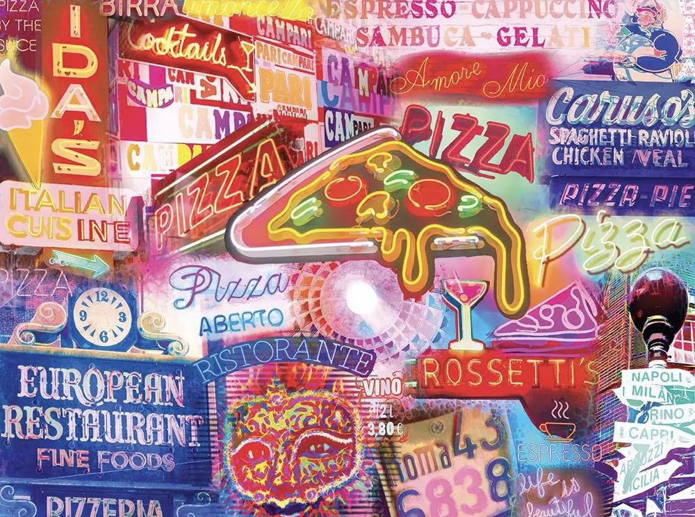 Good Eats Viva Italia - MasterPieces puzzle collectible [Barcode 705988321139] - Main Image 2