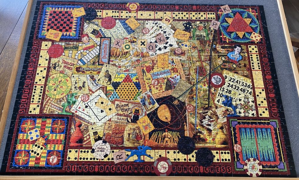 Vintage Games - Ravensburger puzzle collectible [Barcode 4005556803705] - Main Image 2