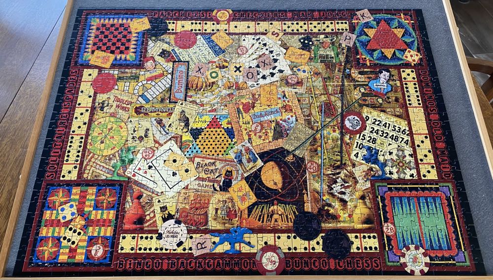 Vintage Games - Ravensburger puzzle collectible [Barcode 4005556803705] - Main Image 3