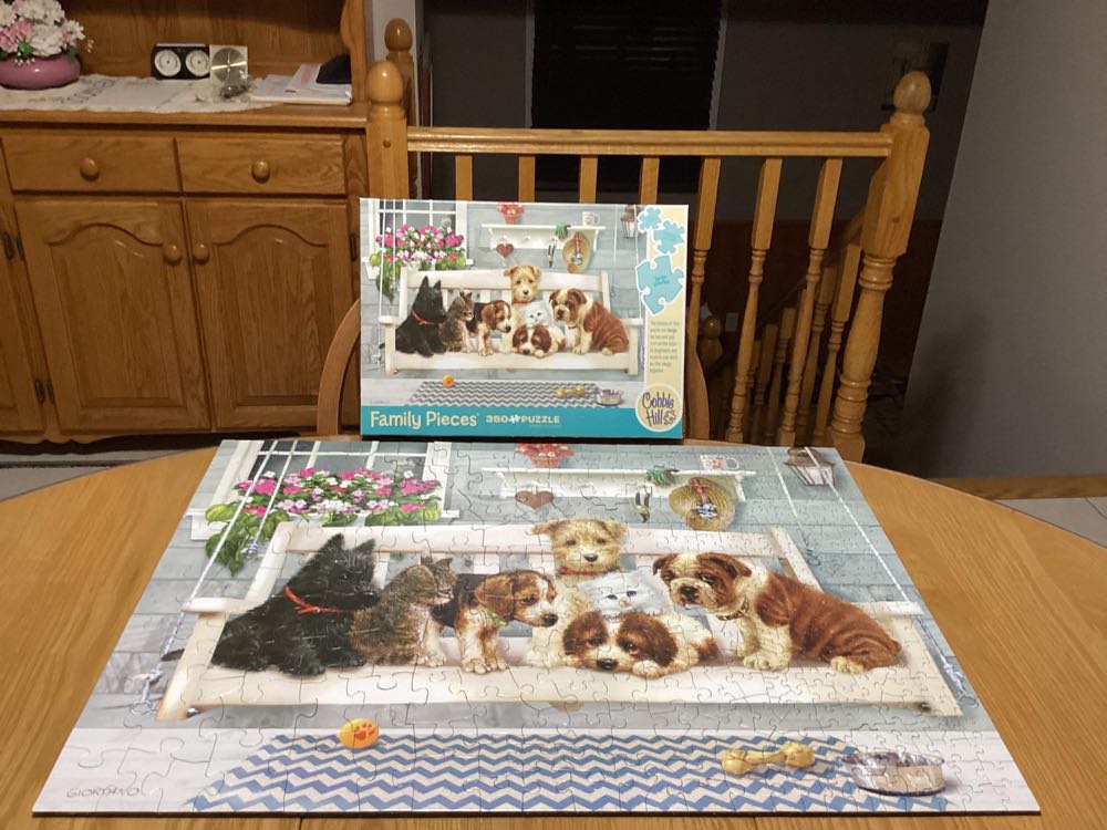 Porch Pals - Cobble Hill puzzle collectible [Barcode 625012546027] - Main Image 2