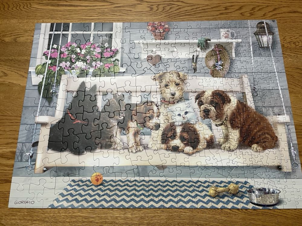 Porch Pals - Cobble Hill puzzle collectible [Barcode 625012546027] - Main Image 4