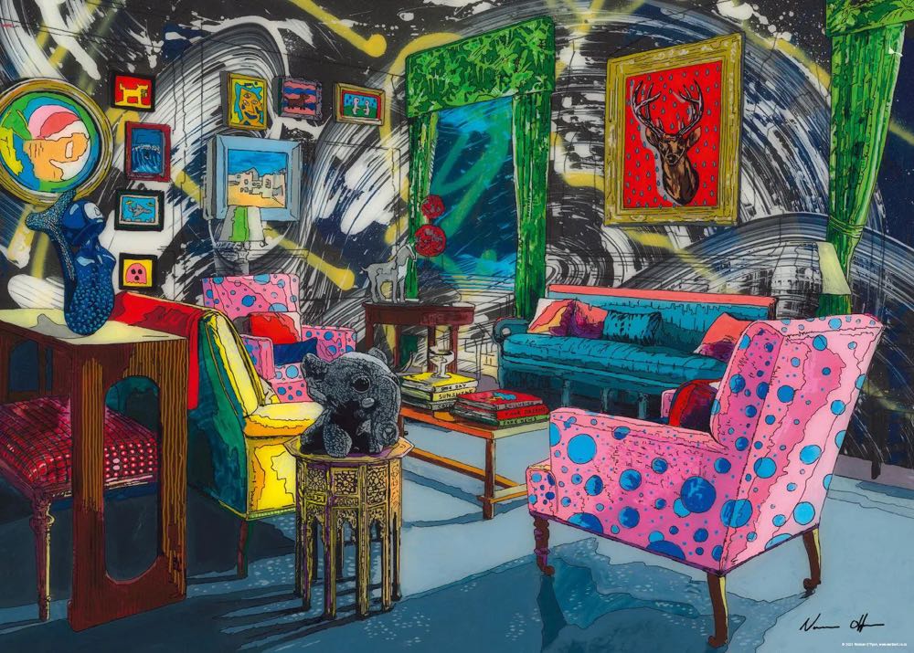 Room With Deer - Heye Puzzle puzzle collectible [Barcode 4001689299736] - Main Image 2