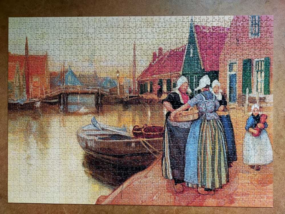 Dorpsidylle - Ravensburger puzzle collectible [Barcode 4005556165032] - Main Image 2