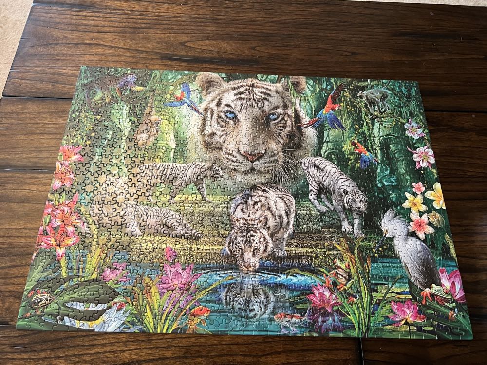 Wild Sauvage - Ceaco puzzle collectible [Barcode 021081333092] - Main Image 2