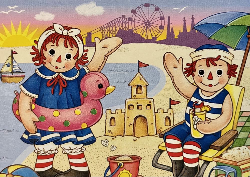 Raggedy Ann & Andy 4 Pack - Master Pieces 🇺🇸 puzzle collectible [Barcode 705988119392] - Main Image 2