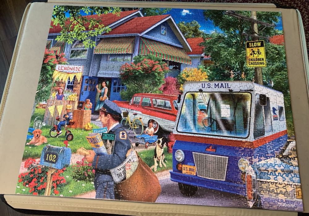It’s the Mailman🧩 - White Mountain puzzle collectible - Main Image 2