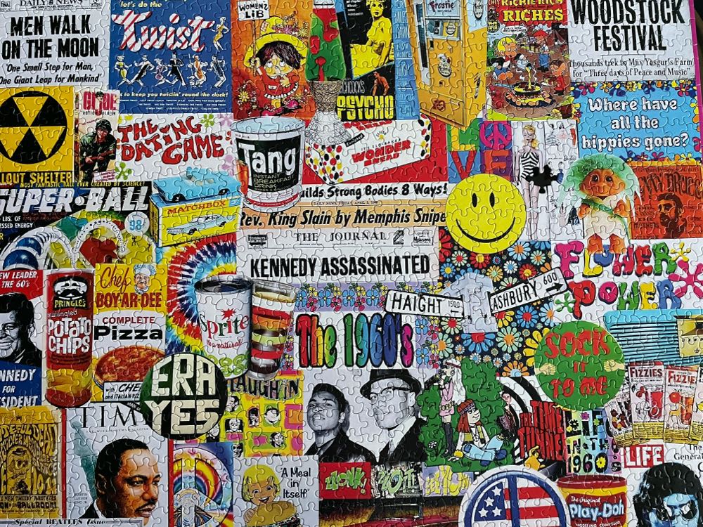 Life in the 60’s🧩 - White Mountain puzzle collectible - Main Image 3