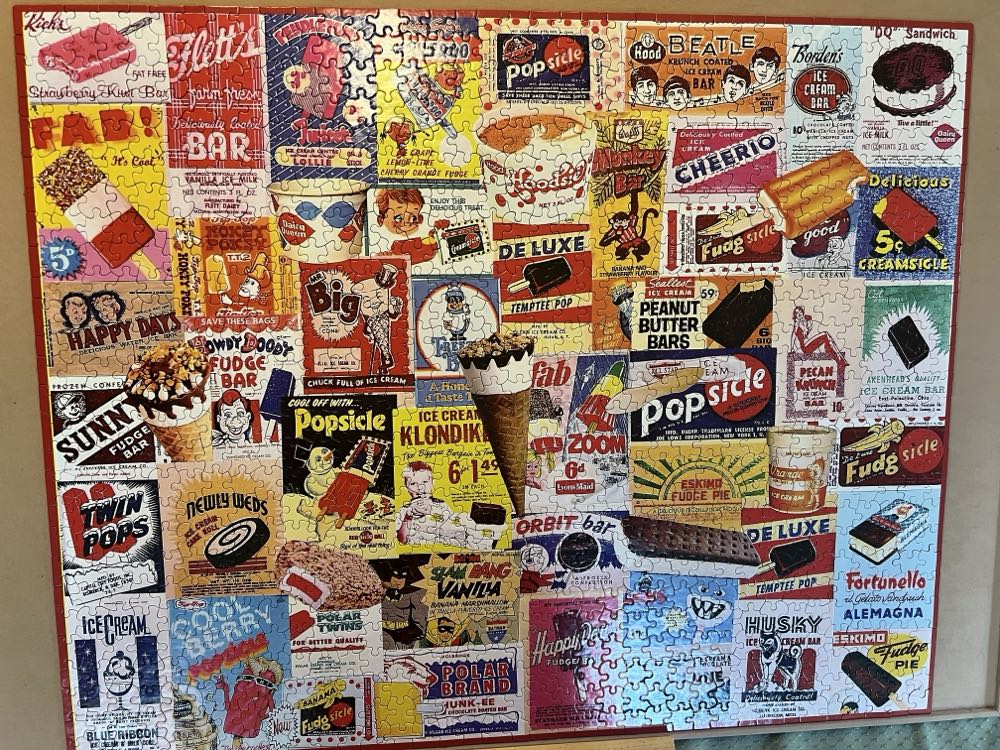 Ice Cream Bars 🔵 - White Mountain puzzle collectible - Main Image 2