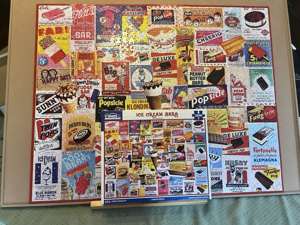 Ice Cream Bars 🔵 - White Mountain puzzle collectible - Main Image 3
