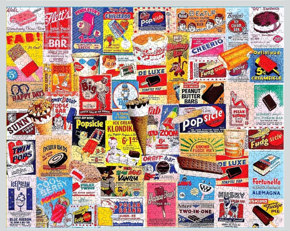 Ice Cream Bars 🔵 - White Mountain puzzle collectible - Main Image 4