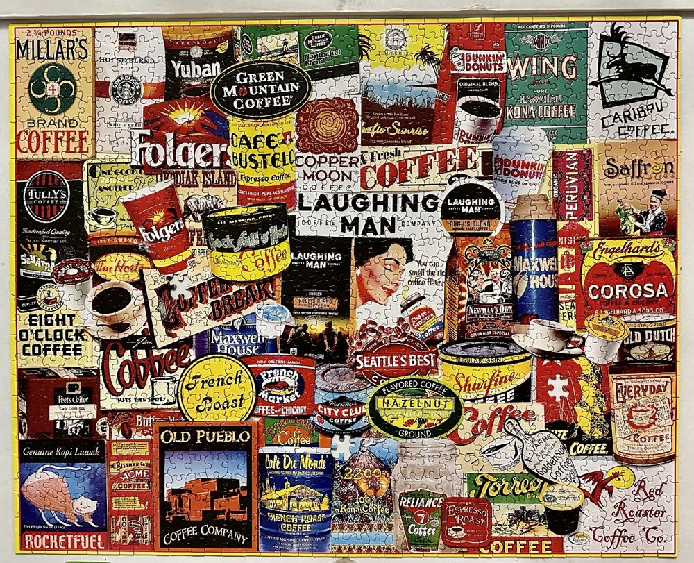 Coffee Cafe - White Mountain puzzle collectible - Main Image 2