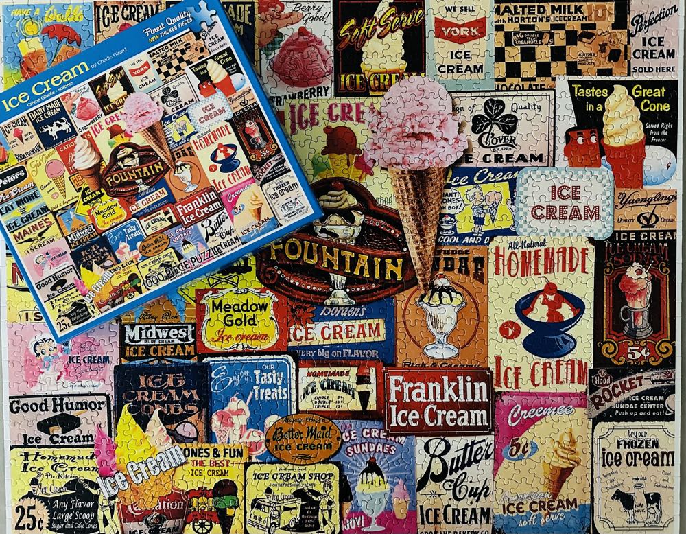 Ice Cream - White Mountain puzzle collectible - Main Image 3