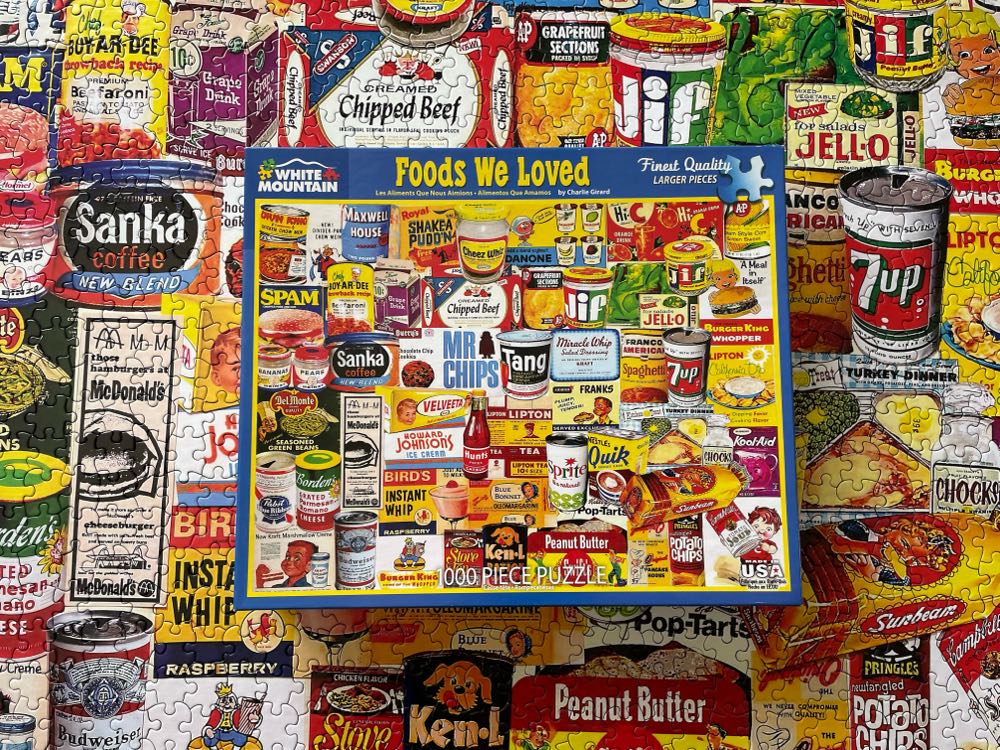 Foods We Loved - White Mountain puzzle collectible - Main Image 3
