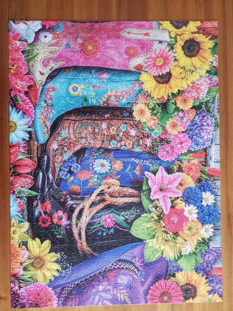 Cowgirl Colors - Buffalo puzzle collectible - Main Image 2