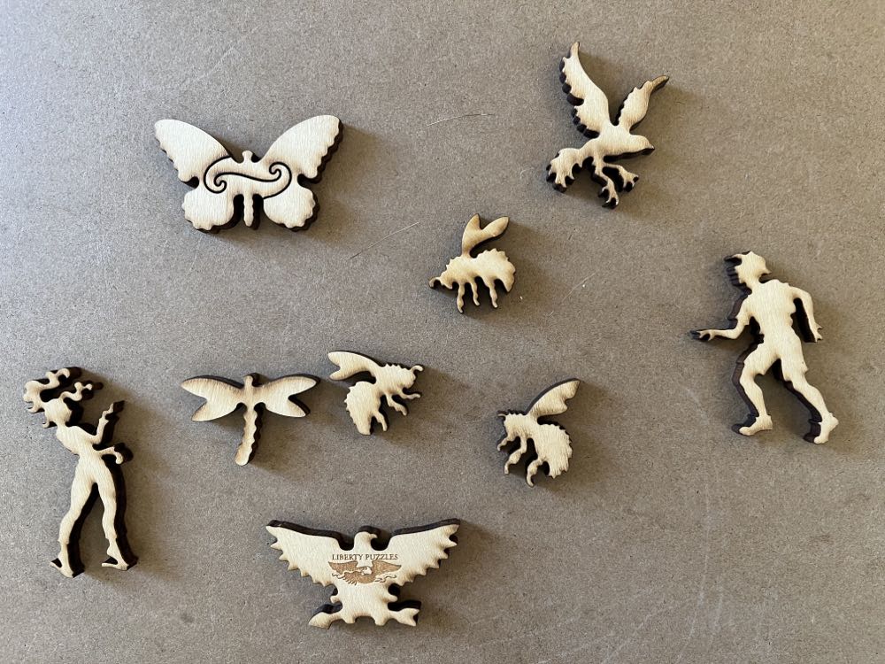 Colorado Columbine - Liberty Puzzles 🇺🇸 puzzle collectible - Main Image 4