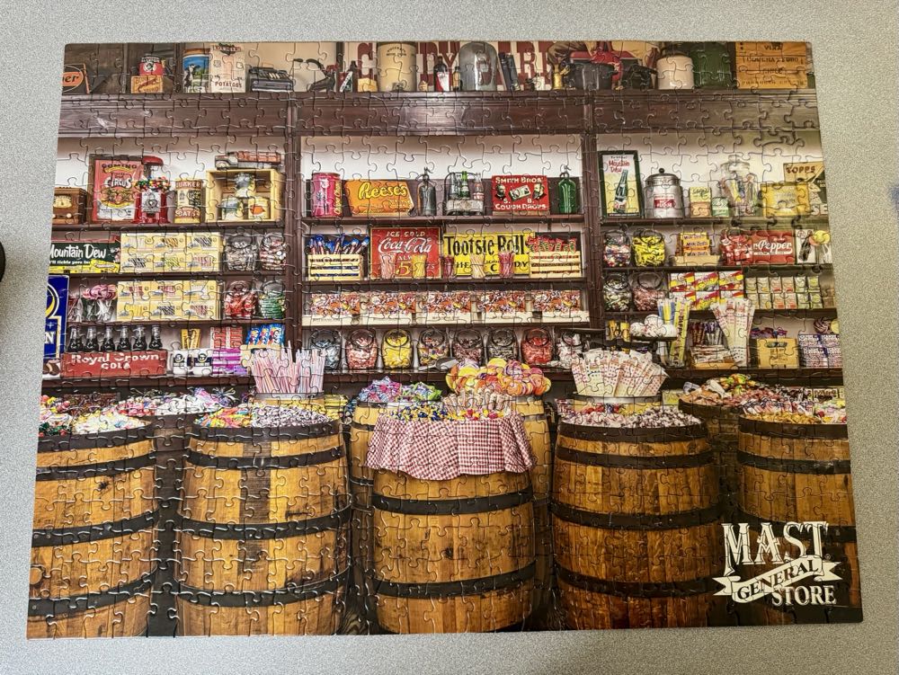 Mast General Store - White Mountain Puzzles puzzle collectible - Main Image 2