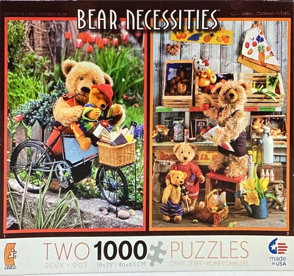 Bear Necessities - Ceaco 🇺🇸 puzzle collectible [Barcode 021081032025] - Main Image 2