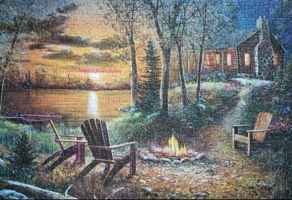 zz#_Fireside - Jack Pine Puzzle Co. puzzle collectible [Barcode 625012700429] - Main Image 3