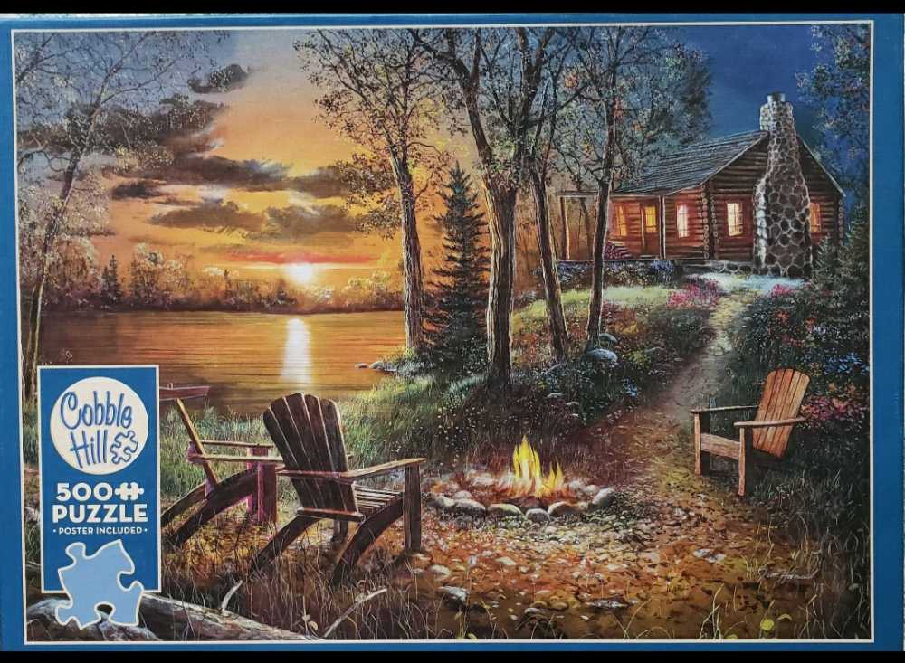 zz#_Fireside - Jack Pine Puzzle Co. puzzle collectible [Barcode 625012700429] - Main Image 4