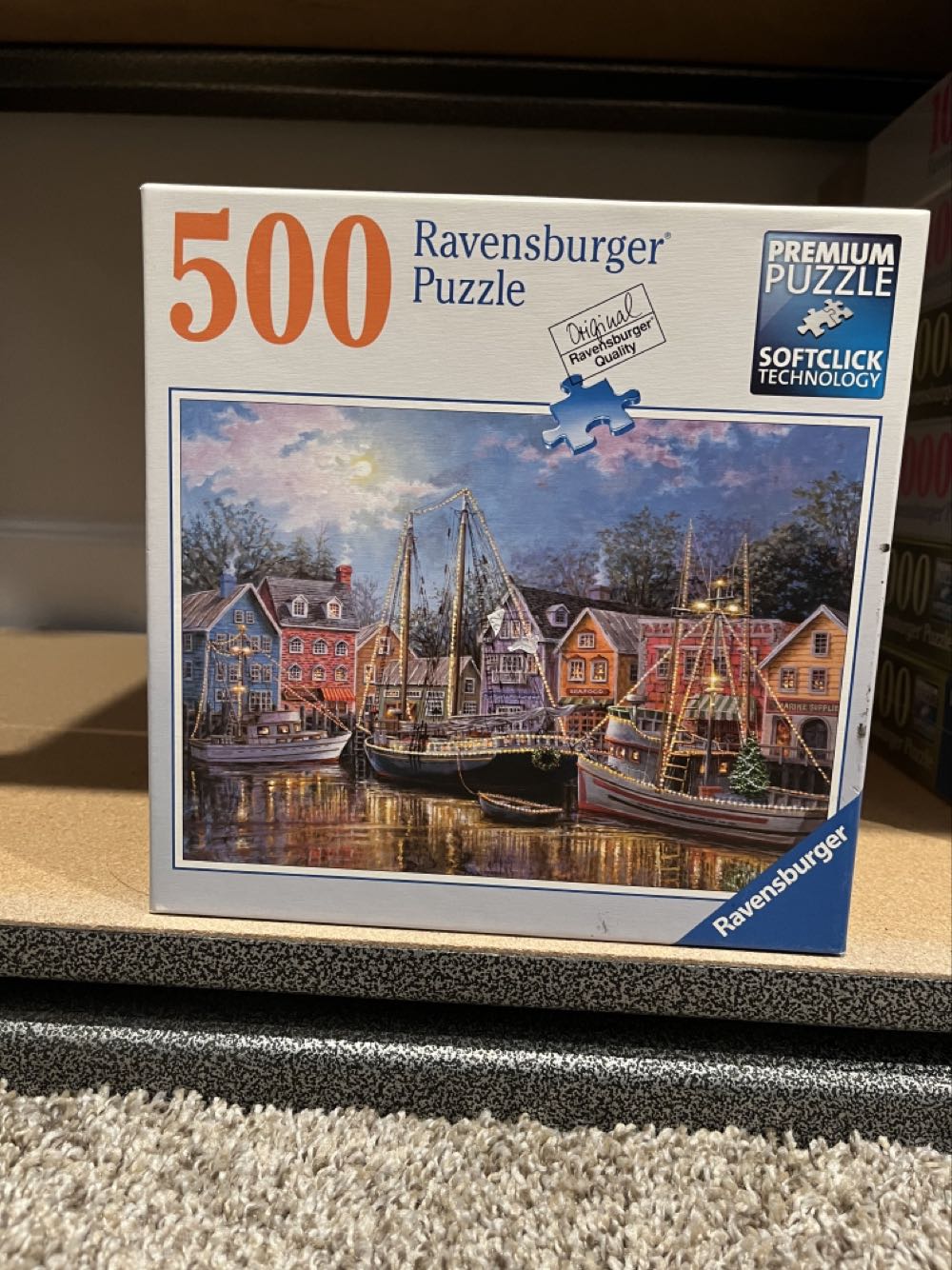 Ships Aglow - Ravensburger 🇩🇪 puzzle collectible [Barcode 4005556823994] - Main Image 4