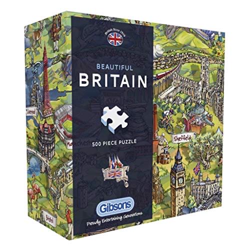 Beautiful Britain SOLD - Gibsons 🇬🇧 puzzle collectible [Barcode 5012269034301] - Main Image 1