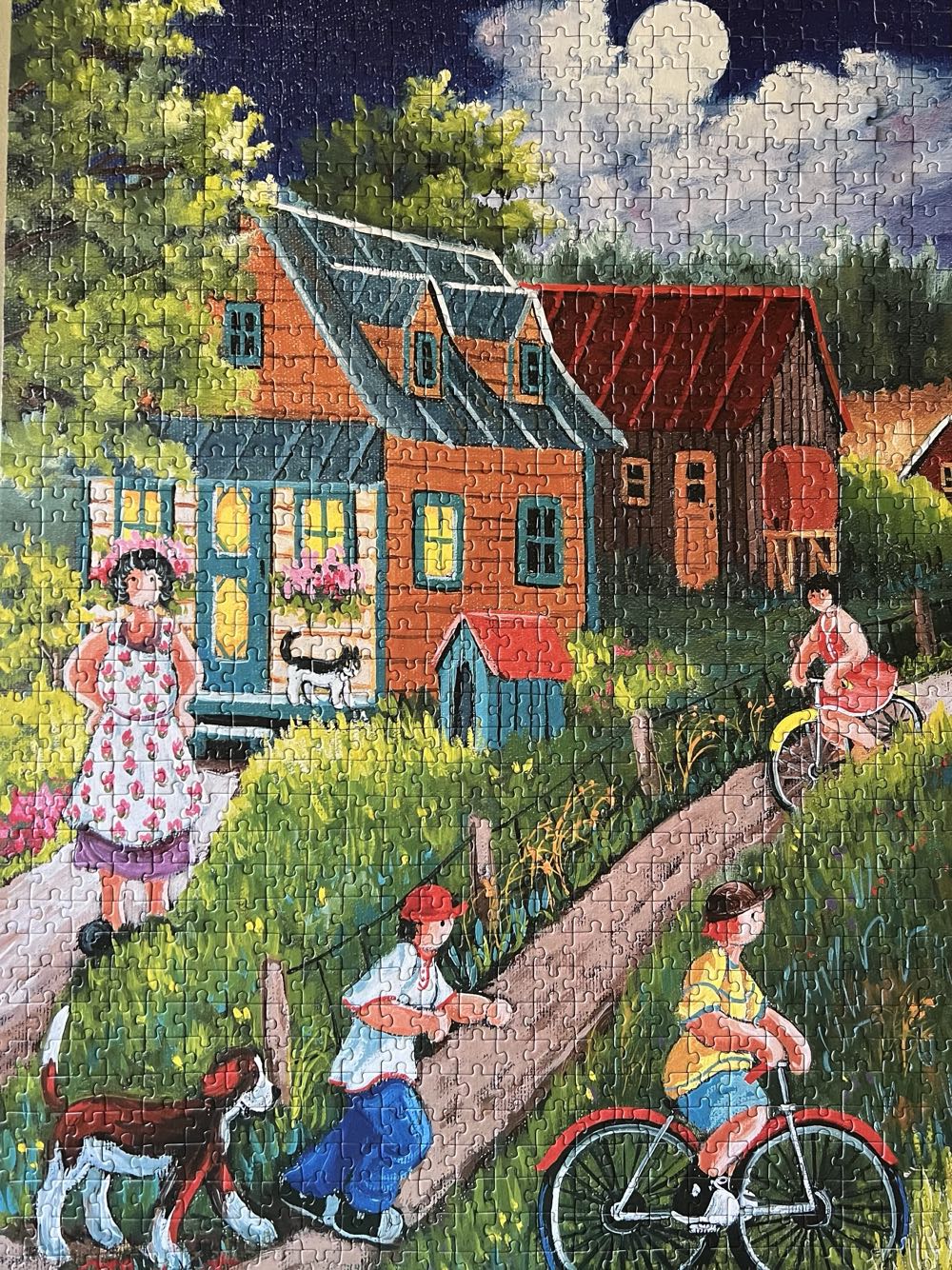 Moonlight In July - Trefl puzzle collectible [Barcode 061152670435] - Main Image 2