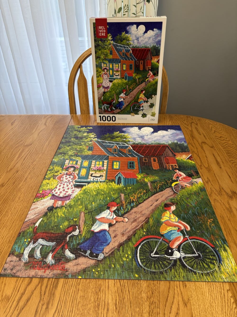 Moonlight In July - Trefl puzzle collectible [Barcode 061152670435] - Main Image 3