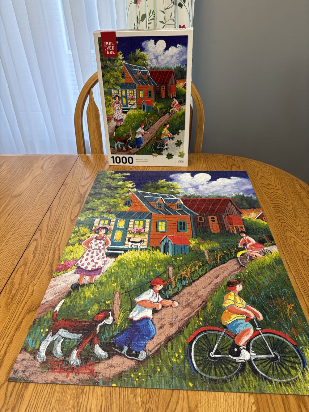 Moonlight In July - Trefl puzzle collectible [Barcode 061152670435] - Main Image 4