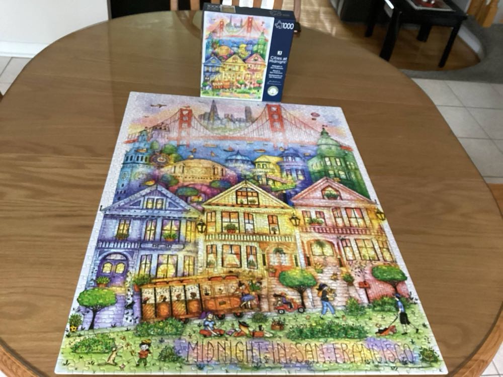Cities At Midnight: San Francisco - KI Karmin International puzzle collectible - Main Image 3