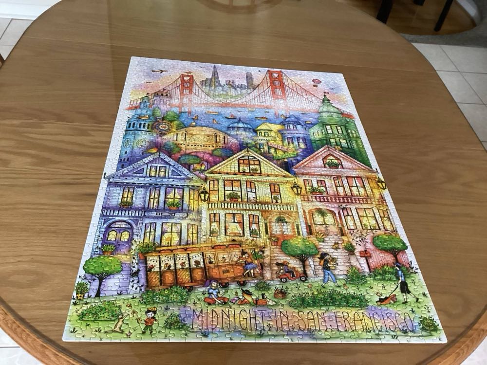 Cities At Midnight: San Francisco - KI Karmin International puzzle collectible - Main Image 4