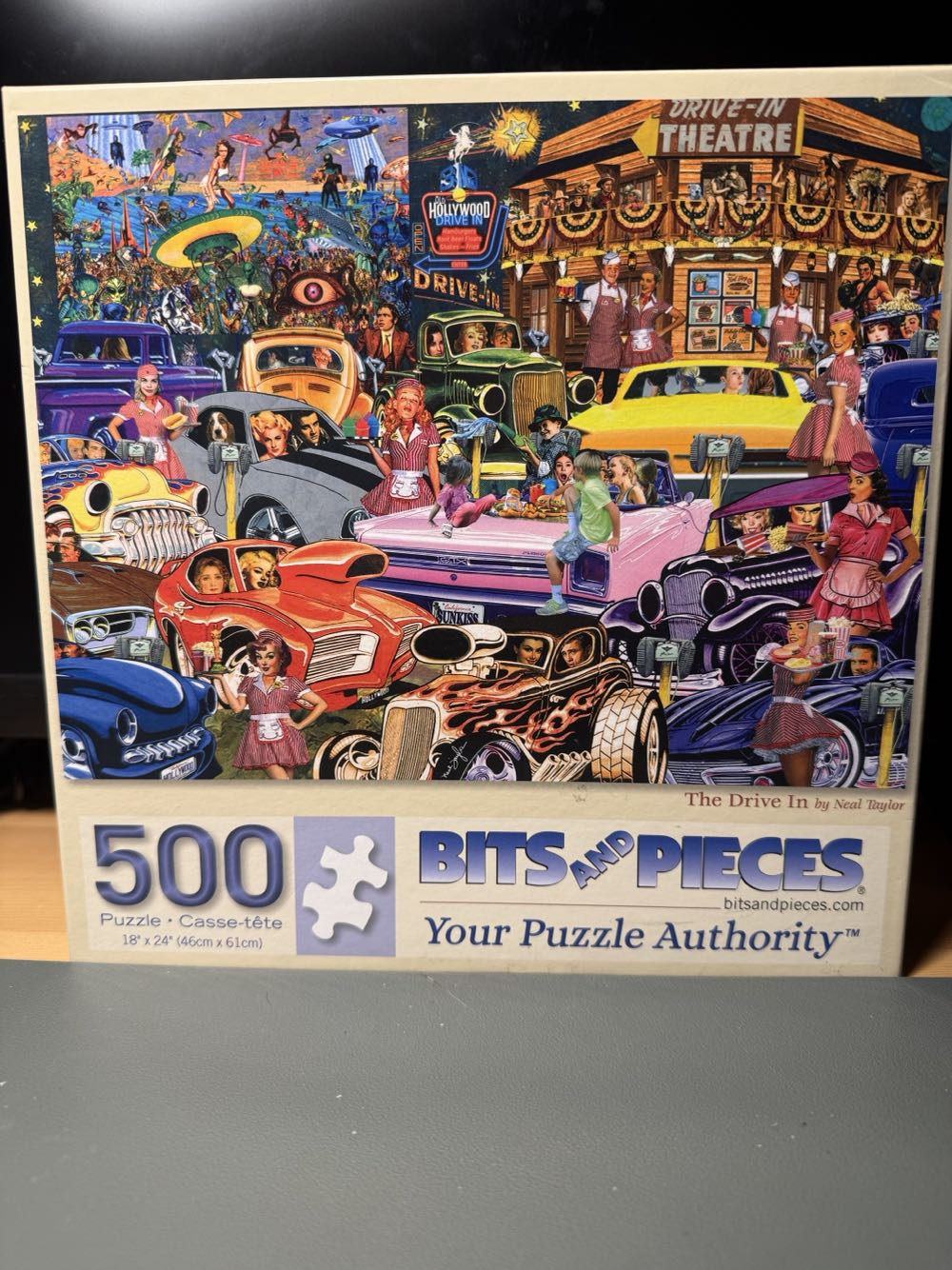 The Drive In - Bits & Pieces puzzle collectible [Barcode 192949065490] - Main Image 2